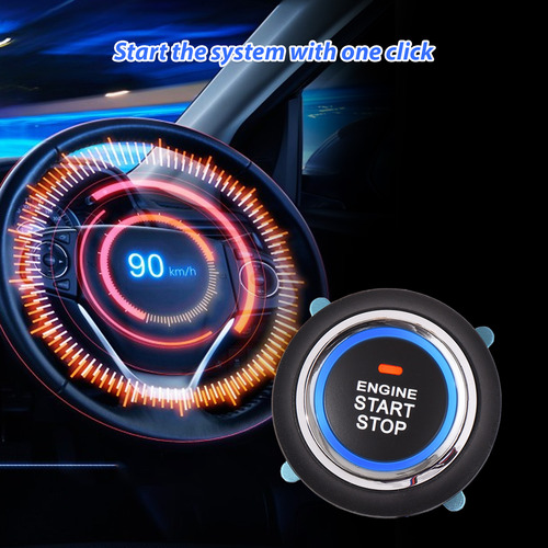 Botón De Arranque Con Un Botón Para Stop Kit Dc12v Cars Star