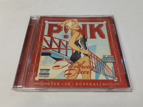 Funhouse Tour: Live In Australia, Pink Cd Dvd 2009 Nacional (Usado)
