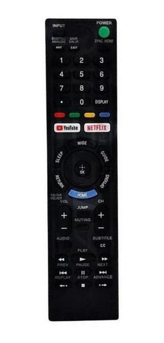 Controle Smart Tv Sony Rmt-tx300 Kd43