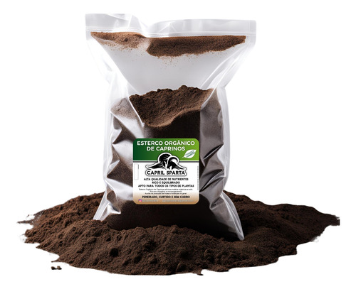 Esterco Adubo Orgânico De Caprinos Cabra Bode Cabritos 1 Kg