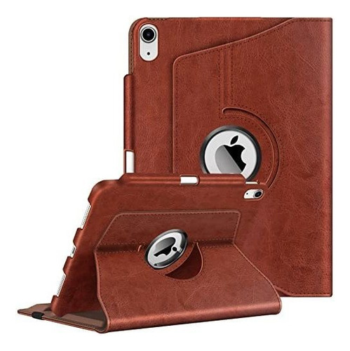 Funda Para iPad 10th Generacion Giratoria 360 - Marron