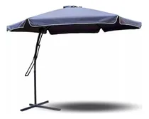 Comprar Ombrelone Suspenso Lateral Guarda Sol Gigante Piscina 3mts Cor Cinza