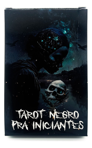 Baralho Tarot Negro P/ Iniciantes C/ 36 Cartas Explicativas