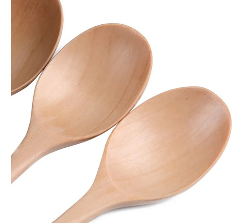 Juego De 4 Cucharas Pequeñas De Madera Para Miel Con Mangos