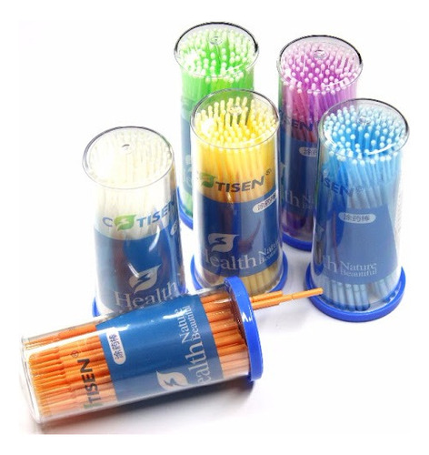 Microaplicadores / Microbrush Pincel Dental X 100u