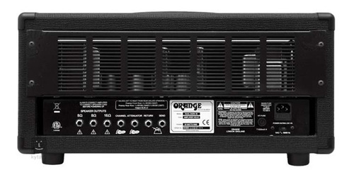 Imagen 3 de 3 de Amplificador Guitarra Orange Dd-50-h V2 Cabeza Dual Dark 50w