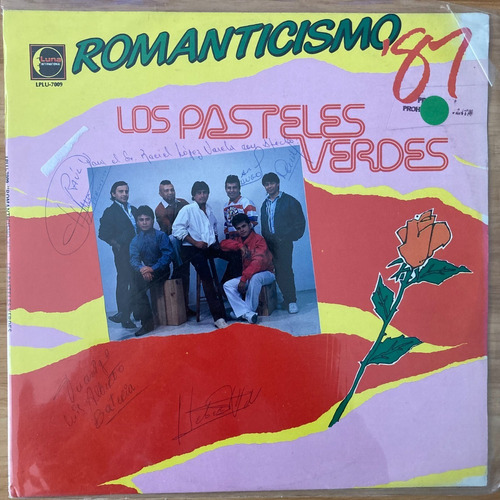 Vinilo Romanticismo 87 Los Pasteles Verdes Che Discos