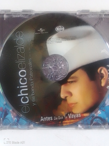 Cd El Chico Elizalde Antes De Que Te Vayas Universal Mx 2008 Estándar (Usado)