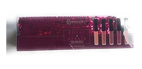 Set De Labiales Royal Affair De Bhcosmetics