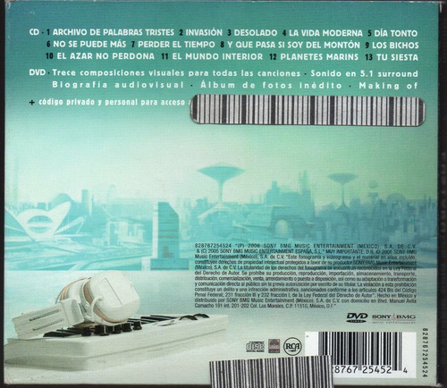 Pastora / La Vida Moderna Cd + Dvd (Usado)