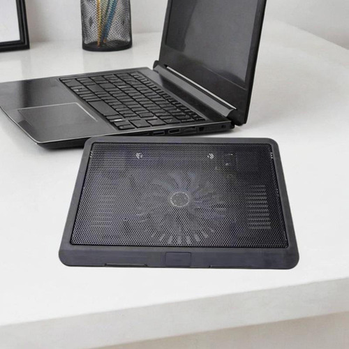 Enfriador De Portátil Con Soporte De Un Solo Ventilador