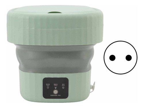 Mini Máquina De Lavar Portátil Com Balde Dobrável De 6l
