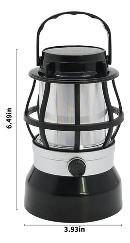 Luces Para Acampar Al Aire Libre, Modelos A Batería, Flame C