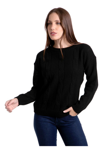 Sweater Trenzado Mujer