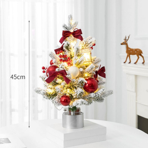 Mini De Navidad Con Luz, Decoración De Mesa, Regalo De