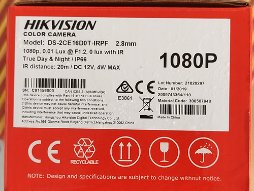 Hikvision 1080p