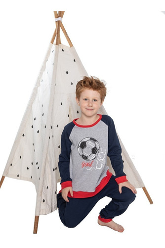 Imagen 5 de 5 de Pijama De Invierno Para Chicos 700