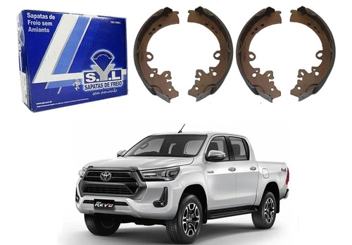 Sapata De Freio Syl Hilux 2.8 4.0 2019 A 2022