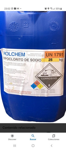 Imagen 1 de 1 de Hipoclorito De Sodio Al 10%