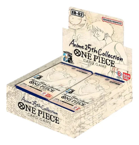 Tcg One Piece Anime 25th Collection Booster Box Original One Piece Anime 25th Collection Inglés