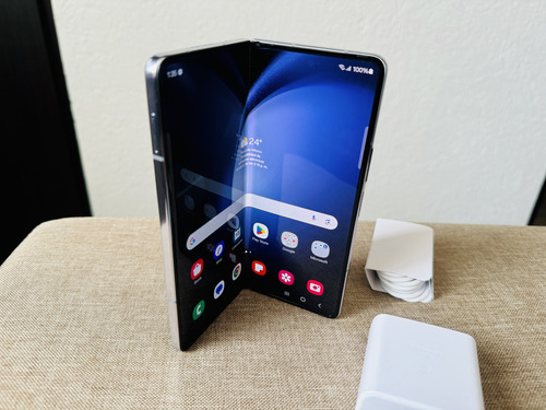 Samsung Galaxy Z Fold 5 512gb Sm-f946b Libre Telcel Movi Att Buen Estado Icy Blue (Usado)