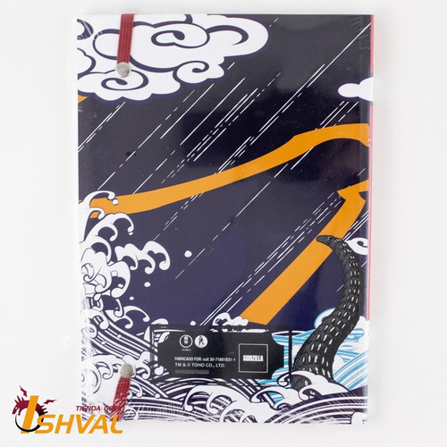 Imagen 3 de 4 de Cuaderno Geek - Godzilla Kaiju - Licencia Oficial