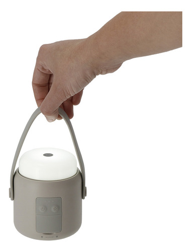 Lámpara Portatil Rl 30 Con Ventilador Beige Doite