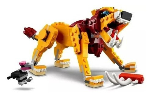 Imagen 7 de 12 de Lego Bloques Creator Animales Salvajes 3 En 1 31112 Cantidad De Piezas 224