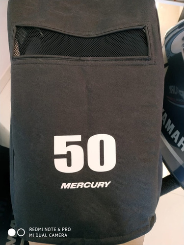 Funda Para Carcasa Motor Mercury 50hp 4 Tiempos Negra