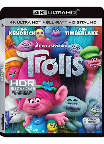 Película De Trolls En Blu-ray