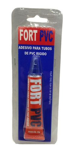 Adesivo Cola Para Cano E Tubos Pvc 17g Fort Pvc 