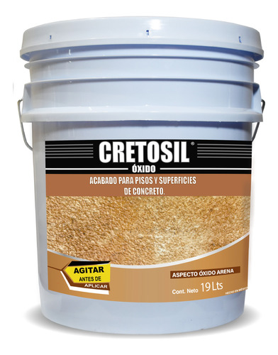 Cretosil Óxido - Oxidante De Concreto 19 Lts. Concentrado