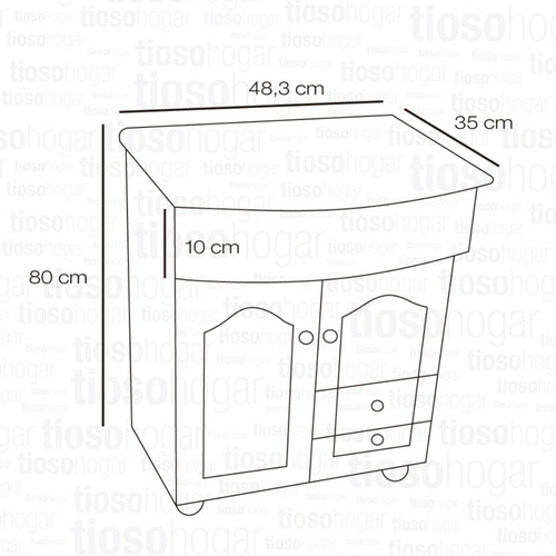 Combo Baño Completo Vanitory Inodoro Bidet Griferia Bañera