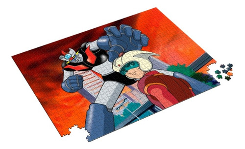 Rompecabezas Mazinger Z Puzzle 1000 Piezas (robot Y Piloto)