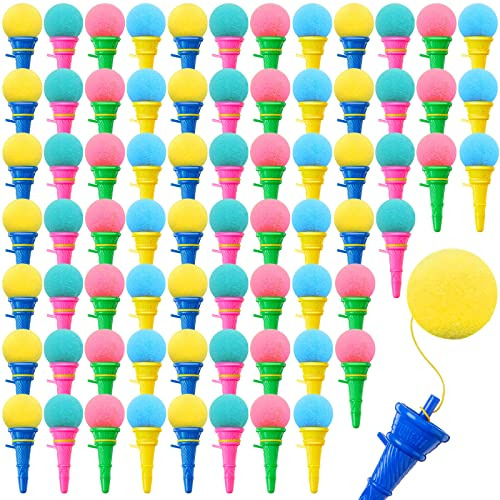 72 Pcs Ice Cream Shooters Toy, 4 Inch Ice Cream Ball To...