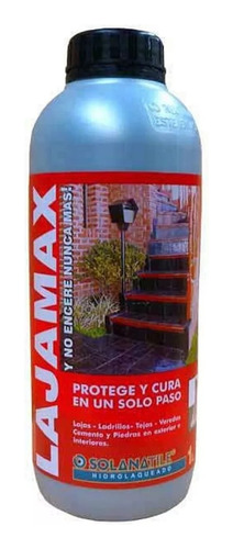 Lajamax Pintura Protege Laja Cemento Piedra Tejas 1 Litro