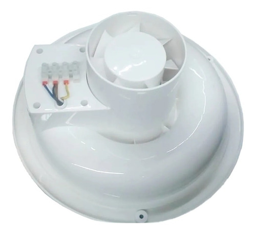 Imagen 2 de 5 de Extractor De Aire 4 Pulgadas Con Luz Lumina Masterfan Pared