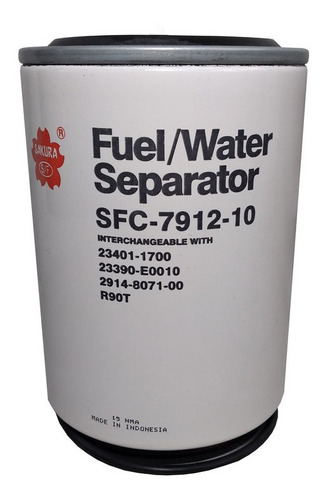 Filtro Separador Agua Combustible Hino 23401