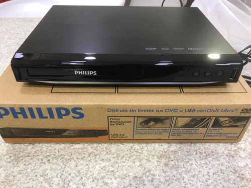 Reproductor Dvd Philips Dvp 2850 Divx Usb 2.0 - Poco Uso