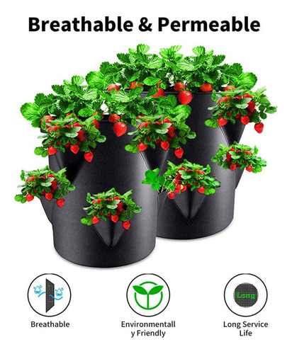 Bolsas De Plantas Para Plantar Bolsas De Fresas Para Cultivo