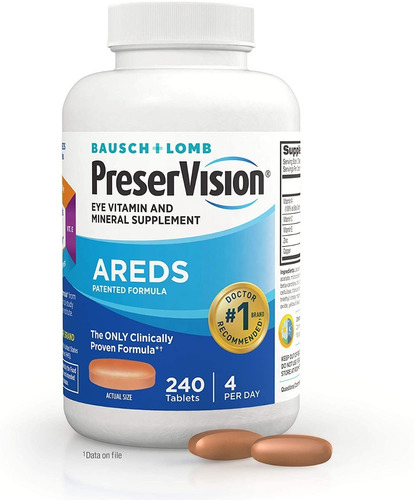 Preservision Areds Formula Reduce Progresion Macular 240 Cap
