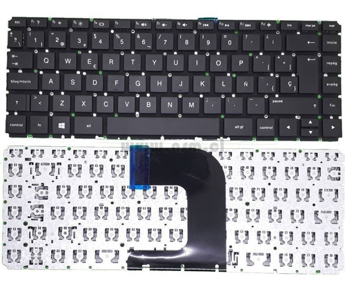 Teclado Hp 14-ac 14-af 14-am 240g4 245 G4 24 G4 Español (ñ)