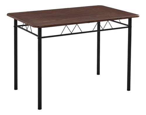 Juego De Comedor 4p Verona Negro 74x70x110 Cm
