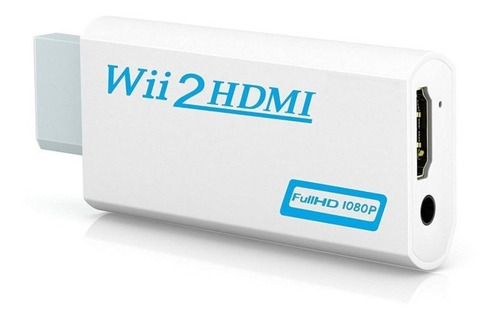 Convertidor Para Nintendo Wii A Hdmi 1080p Video Audio 3.5mm