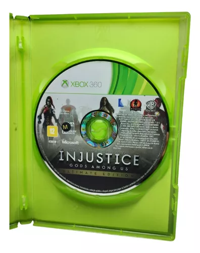 Jogo De Luta Liga Da Justiça Xbox 360 Original Injustice