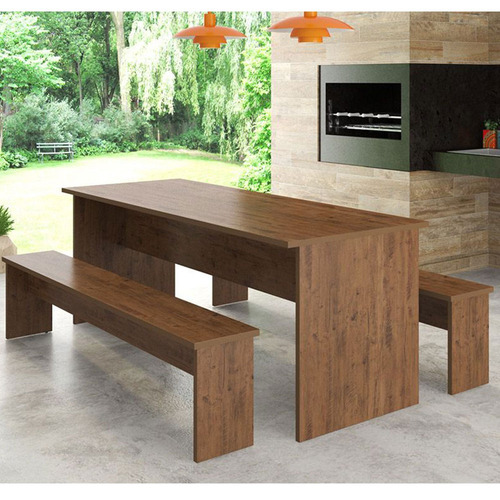 Conjunto Mesa E 2 Bancos Festivo Spin