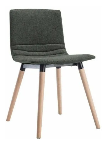 Silla Eames Tela Premium Sillas De Living Comedor Gris