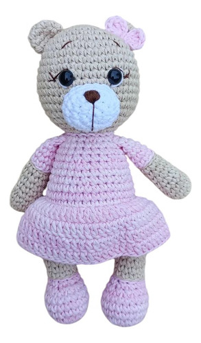 Osita Amigurumi Muñeco De Apego Tejido Crochet