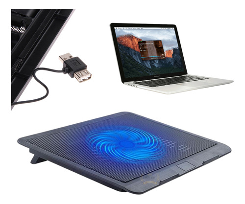 Base Enfriadora Notebook Ventilador Para Notebook Usb Mesa