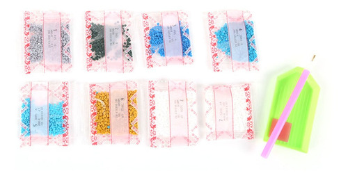 Kit Bricolaje Para Hacer Cuadro De Vidriantes 5d, Elfo